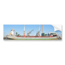 Dry Cargo Ship Bumper Sticker