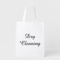 Dry Cleaning Bag Market Tote at Zazzle