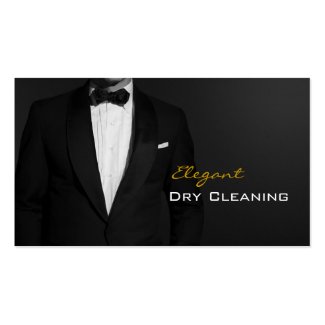DRY CLEANING BUSINESS CARD PACK OF STANDARD BUSINESS CARDS