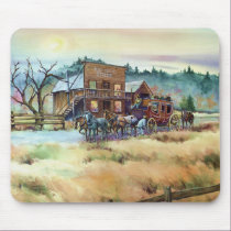 DRY CREEK STATION by SHARON SHARPE mousepads