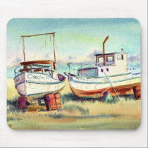 DRY DOCKED by SHARON SHARPE mousepads