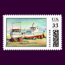 DRY DOCKED by SHARON SHARPE postage