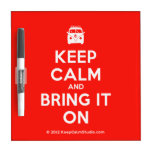 [Campervan] keep calm and bring it on  Dry-erase Boards
