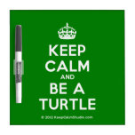 [Crown] keep calm and be a turtle  Dry-erase Boards