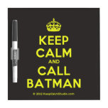 [Crown] keep calm and call batman  Dry-erase Boards