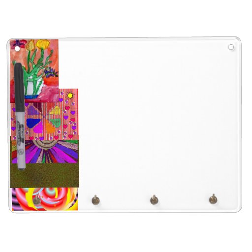 dry erase flowers Dry-Erase whiteboard | Zazzle