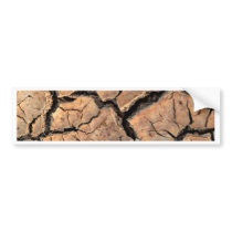 dry soil / crack earth bumper stickers by naturelife dry soil / crack earth bumper stickers