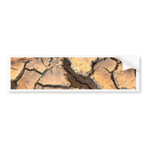 dry soil / crack earth bumper stickers by naturelife dry soil / crack earth bumper stickers
