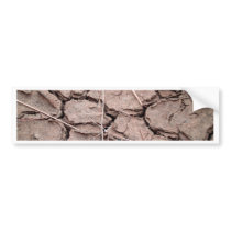 dry soil / crack earth bumper stickers by naturelife dry soil / crack earth bumper stickers