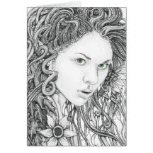 Dryad - Blank Note Card