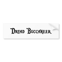 Dryad Buccaneer Sticker Bumper Sticker