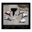 Dryden Research Aircraft Fleet on the Ramp - 1997 posters