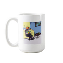Drying Hair in a Beauty Salon Mugs