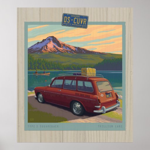 DS-CUVR Oregon: Trillium Lake Posters