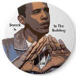 DSB Supports President-Elect Obama Pinback Buttons