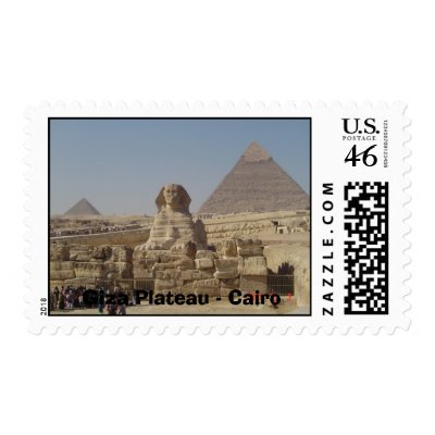 DSC00408, Giza Plateau - Cairo Stamp by McClellanKA