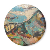 DSCN9756 Syd Shano Color Mountain Fridge Magnets