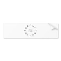 DSLR Feature Bumper Stickers