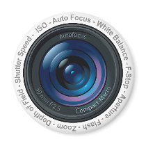 DSLR Feature Refrigerator Magnet