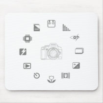 DSLR Feature Mousepad