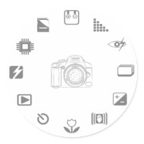 DSLR Feature Sticker