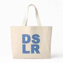 DSLR Type Typo Text Bag