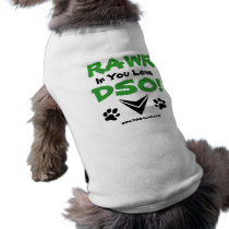 DSO Clan "RAWR!" Doggie Shirt pet clothing by DSOmerchandise DSO Clan "RAWR!" Doggie Shirt pet clothing