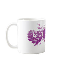 DT Fangirl Purple Heart (Mug)