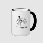 DT Forum Ring Mug mugs