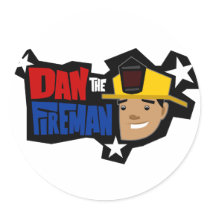 DtF Logo Round Sticker