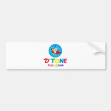 D'Tone Family Karaoke Souvenir Bumper Stickers