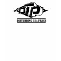 DTP Black Logo on White T-Shirt by disturbingthapeace DTP Black Logo on White T-Shirt