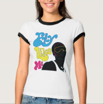 DTP Fly Like Me Black Ladies T-Shirt