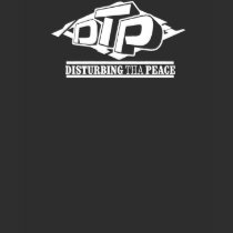 DTP White Logo on Black T-Shirt
