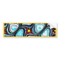 DU-BA Abstract Bumper Sticker