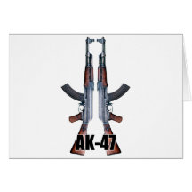 Dual AK-47 Assault Rifles Card