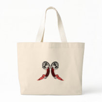 Dual Crazy Skulls bags