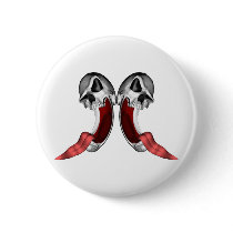 Dual Crazy Skulls buttons