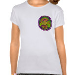 Dual Logo Mardi Gras Queen 2 Style View notes t-shirts