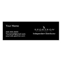 Dual Sportron Business Skinny Card business cards