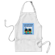 duality new age joke aprons
