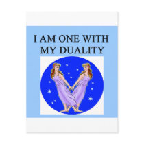 duality new age joke postcards