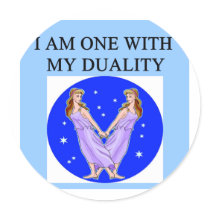 duality new age joke stickers
