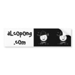 DuB aLcOpOng.com, aLcOpOng.cOm Bumper Sticker