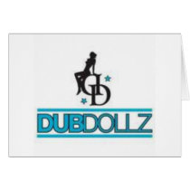Dub Dollz Greeting Card