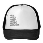 Dub Electro Glitch Dubstep Drum and Bass shirt hats