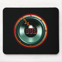 DUB RED HOT WOOFER t-shirts mousepads by dubsteptshirts DUB RED HOT WOOFER t-shirts mousepads