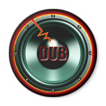 DUB RED HOT WOOFER t-shirts magnets