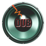DUB RED HOT WOOFER t-shirts stickers