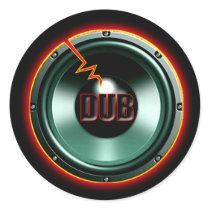 DUB RED HOT WOOFER t-shirts stickers by dubsteptshirts DUB RED HOT WOOFER t-shirts stickers